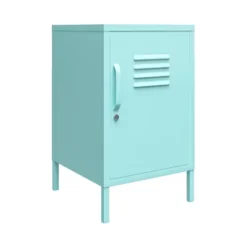 Cache Metal Locker End Table - Novogratz 22 Cache Metal Locker End Table - Novogratz -Baxton Studio Shop GUEST 85fa44a7 c9b6 44df 965e 961dbf379164