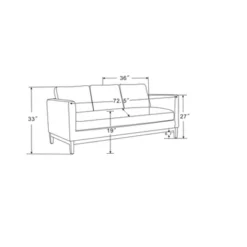 Woodland Hills Wood Base Sofa Light Gray - Threshold™ Designed With Studio McGee 19 Woodland Hills Wood Base Sofa Light Gray - Threshold™ Designed With Studio McGee -Baxton Studio Shop GUEST 86051266 3310 4c17 bd72 9fb9d488fb9c