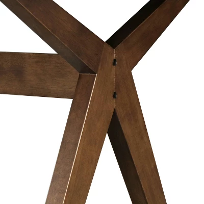Lukas Wood Dining Table Brown - Adore Decor 3 Lukas Wood Dining Table Brown - Adore Decor - Image 3
