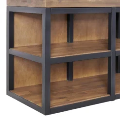 60" Lloyd Hall Tree With Bench Natural - Alaterre Furniture -Baxton Studio Shop GUEST 86c4656f 4dc5 440a ad73 723e12c7c69d