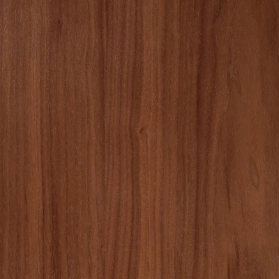 35.5" Folia Mid-Century Modern Modern Round Dining Tables Walnut/Clear - LumiSource 4 35.5" Folia Mid-Century Modern Modern Round Dining Tables Walnut/Clear - LumiSource - Image 4