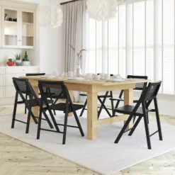 Emma And Oliver Set Of 2 Cane Rattan Folding Chairs With Solid Wood Frames And Seats And Breathable Woven Rattan Backrest 14 Emma And Oliver Set Of 2 Cane Rattan Folding Chairs With Solid Wood Frames And Seats And Breathable Woven Rattan Backrest -Baxton Studio Shop GUEST 86e2a47e b801 46cd 8a8b 4136257bd080