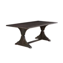 5pc Strasbourg Rustic Dining Table Set Antique Black - HOMES: Inside + Out 17 5pc Strasbourg Rustic Dining Table Set Antique Black - HOMES: Inside + Out -Baxton Studio Shop GUEST 87522ccc 1b6f 44ce 95f9 a62dd304e864