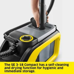 Karcher Kärcher SE 3-18 Compact Cordless Carpet Cleaner, Upholstery, Spot Cleaner, Extractor, Tool Only 13 Karcher Kärcher SE 3-18 Compact Cordless Carpet Cleaner, Upholstery, Spot Cleaner, Extractor, Tool Only -Baxton Studio Shop GUEST 879ccc6d 7493 414b 8cdb a8c672a34073