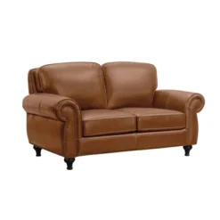 Hobson Leather Loveseat - Abbyson Living 9 Hobson Leather Loveseat - Abbyson Living -Baxton Studio Shop GUEST 87d86ee7 ada5 4ad8 98dc 00cac20c2d8f