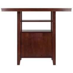 Albany High Table With Cabinet Walnut - Winsome -Baxton Studio Shop GUEST 882a0423 aa20 4484 a19f b6e12ea32d34