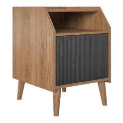 Magnolia End Table Walnut/Black - Novogratz -Baxton Studio Shop GUEST 88a611f1 e426 4300 ba49 475620effdf2