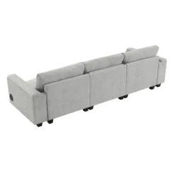 96''W Sofa Couch Set, Upholstered Storage Sofa Chair With USB Charges, Bluetooth Speaker, Cup Holders -ModernLuxe 22 96''W Sofa Couch Set, Upholstered Storage Sofa Chair With USB Charges, Bluetooth Speaker, Cup Holders -ModernLuxe -Baxton Studio Shop GUEST 8900cadc 361a 4e1e b449 092d2ff77cba