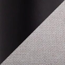 Ashland Contemporary Dining Chair Black/Cream - LumiSource: Padded Seat, Metal Legs, Polyester Upholstery -Baxton Studio Shop GUEST 8916e8b8 b98e 4b1a a6a1 f0d63936b5a8