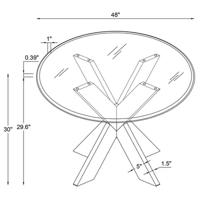 Axbridge Dining Table - Powell 13 Axbridge Dining Table - Powell - Image 13