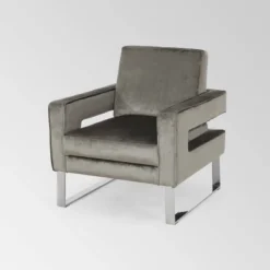 Kirkwood Modern Glam Velvet Club Chair - Christopher Knight Home -Baxton Studio Shop GUEST 8960802d ae1a 474d 9962 2a2b4df40b90