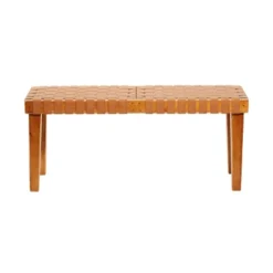 Rustic Birch Wood Bench Brown - Olivia & May -Baxton Studio Shop GUEST 89c1c128 8e08 48db 9e62 db00c2c52a84