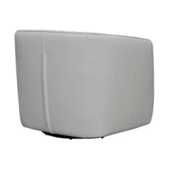 Aries Genuine Leather Swivel Barrel Chair - Armen Living 11 Aries Genuine Leather Swivel Barrel Chair - Armen Living -Baxton Studio Shop GUEST 8a2363b1 a095 470f a05f 37d19770f6d5