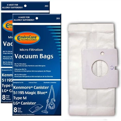 EnviroCare Vacuum Cleaner Dust Bags Made To Fit Hoover Style S Futura, Spectrum, Power Max Canister Vacuum Cleaners 9 Pack 5 EnviroCare Vacuum Cleaner Dust Bags Made To Fit Hoover Style S Futura, Spectrum, Power Max Canister Vacuum Cleaners 9 Pack - Image 5