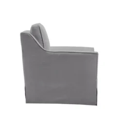 Club Swivel Chair - WOVENBYRD -Baxton Studio Shop GUEST 8a3824ab 02fb 4c9e b569 96aa3a635df7