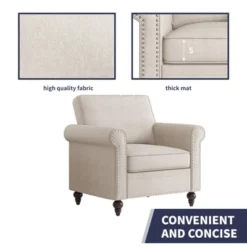 Mjkone 3 Piece Linen Living Room Sofa Set,Modern 3-Seater Sofa Couch&Loveseat Sofa&Single Sofa Armchair Set 21 Mjkone 3 Piece Linen Living Room Sofa Set,Modern 3-Seater Sofa Couch&Loveseat Sofa&Single Sofa Armchair Set -Baxton Studio Shop GUEST 8a42f3bc 1bdd 4f6d 9770 afa0e4a47da0