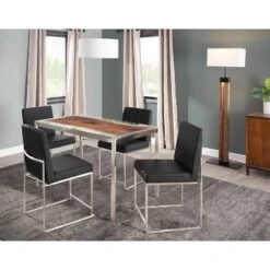 Set Of 2 Fuji High Back Dining Chairs - LumiSource 24 Set Of 2 Fuji High Back Dining Chairs - LumiSource -Baxton Studio Shop GUEST 8a43324c 31c0 42d1 8f89 6b1a199becda