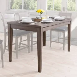 New York Counter Height Wood Dining Table Washed Gray - CorLiving -Baxton Studio Shop GUEST 8a844485 934e 45e0 9b7d 2ad0604417b8