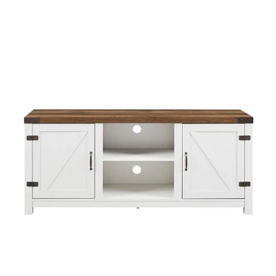 Clarabelle Farmhouse Barn Door TV Stand For TVs Up To 60" - Saracina Home 19 Clarabelle Farmhouse Barn Door TV Stand For TVs Up To 60" - Saracina Home - Image 19