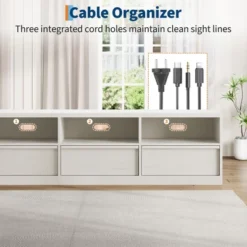 70 Inch TV Stand For 80" TVs, Mid Century Modern Entertainment Center With Storage Drawer & Open Shelves 29 70 Inch TV Stand For 80" TVs, Mid Century Modern Entertainment Center With Storage Drawer & Open Shelves -Baxton Studio Shop GUEST 8ac068fe c2bf 4282 bbe0 28580ab5bf5f