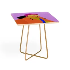EELISE_NDRI K Thanks Square Side Table - Deny Designs -Baxton Studio Shop GUEST 8b034783 31dc 4f32 9ec3 3439a77b9810