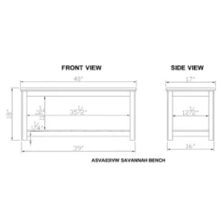 Savannah Coat Hook With Bench Set Ivory - Bolton Furniture -Baxton Studio Shop GUEST 8b2f0ff0 5245 4451 bcc6 1fe93749f81d