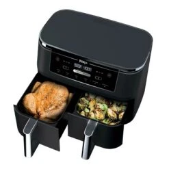 Refurbished: Ninja R-AD300CO Foodi 6-in-1 10-qt. XL 2-Basket Air Fryer With DualZone Technology, Black – Manufacturer Refurbished 11 Refurbished: Ninja R-AD300CO Foodi 6-in-1 10-qt. XL 2-Basket Air Fryer With DualZone Technology, Black – Manufacturer Refurbished -Baxton Studio Shop GUEST 8b3319a3 1fc4 4839 9a8e 893e0ef76bdd