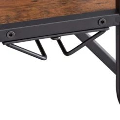 5 Tier Freestanding Wine Rack,Wine Bottle Holder,Wine Storage Organizer With Hanging Wine Glass Holder,Wine Display Rack For Bar Kitchen Living Room -Baxton Studio Shop GUEST 8b75ccab ff96 42f9 8833 8fa1b6e02ea1