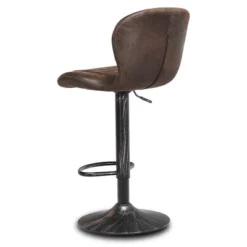 Costway Set Of 4 Adjustable Retro Swivel Bar Stools W/ Backrest & Footrest Brown 17 Costway Set Of 4 Adjustable Retro Swivel Bar Stools W/ Backrest & Footrest Brown -Baxton Studio Shop GUEST 8bb039a8 22ca 4d23 be4a bf3723b01f50