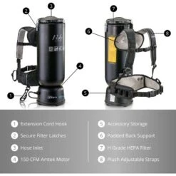 Prolux 10 Quart Powerful Lightweight Backpack Vacuum W/ 1-1/2in Tool Kit And 5 YR Warranty 10 Prolux 10 Quart Powerful Lightweight Backpack Vacuum W/ 1-1/2in Tool Kit And 5 YR Warranty -Baxton Studio Shop GUEST 8bb1fc31 ba1f 4d7c b62e 023215954df3