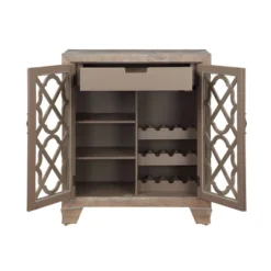 Highrise Wine Cabinet Light Brown - Treasure Trove Accents -Baxton Studio Shop GUEST 8bf8f186 33b4 488c 9608 60a33c1a083f