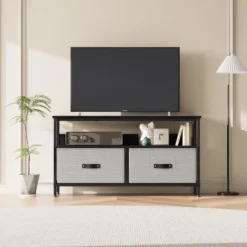Dresser TV Stand 50 Inch Entertainment Center With Storage TV Stand For Bedroom Small TV Stand Dresser With Drawers And Shelves