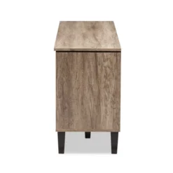 Beacon Modern And Contemporary Wood TV Stand For TVs Up To 55" Light Brown - Baxton Studio -Baxton Studio Shop GUEST 8c75f48a bec8 4b6c 8abc 6b43dd743b9c