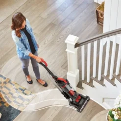 Eureka MaxSwivel Plus Upright Vacuum: Bagless, Washable Filter, Swivel Head, Pet Hair Tool, 20ft Cord, 2.1L Capacity -Baxton Studio Shop GUEST 8cb3de85 11fd 4a21 bf6e a27224d73cde