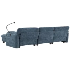 4/6 Seat Modular Sectional Sofa Couch Set, Upholstered Sofa Chair With USB Ports, Phone Holder And 2 Side Pockets -ModernLuxe -Baxton Studio Shop GUEST 8d15a829 ffc3 4d1d 86c1 1ac4c00f74dd