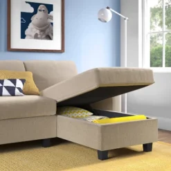 Palisades Reclining Sectional With Left Storage Chaise - Serta -Baxton Studio Shop GUEST 8e0e8665 5613 42f0 a5f3 d7c0b0a7df0f 1