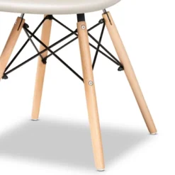 4pc Galen Plastic And Wood Dining Chair Set - Baxton Studio 12 4pc Galen Plastic And Wood Dining Chair Set - Baxton Studio -Baxton Studio Shop GUEST 8e22d737 0945 48f5 bf85 824e5c2144b2