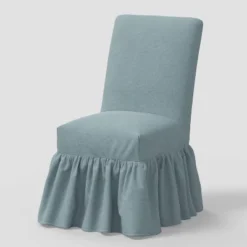 Ruffled Slipcover Dining Chair - Threshold™ Designed With Studio McGee -Baxton Studio Shop GUEST 8e32f66f 7688 46cc b728 f7f53b0adc55