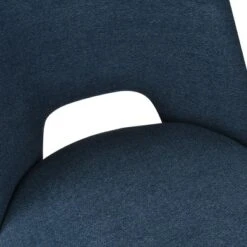 Modern Dining Chairs Set Of 2, Upholstered Armless Side Chairs With Cutout Back, Fabric Kitchen Chairs With Metal Legs-Maison Boucle -Baxton Studio Shop GUEST 8e4f9fd1 5271 4d3a ac4a ff77c5378938