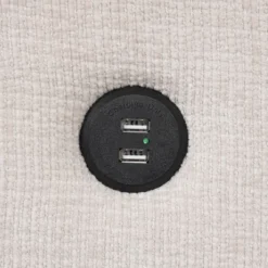 89" Sleeper Sectional Sofa Couches With Storage Space, USB Port And 2 Cup Holders-ModernLuxe -Baxton Studio Shop GUEST 8e85c3a1 51a5 4745 a245 af3e702b8039