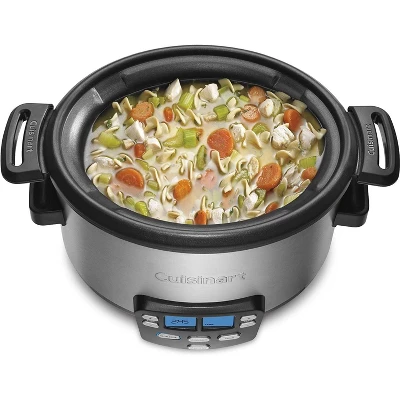 Refurbished: Cuisinart MSC-400FR 3-In-1 Cook Central 4-Quart Multi-Cooker – Manufacturer Refurbished 4 Refurbished: Cuisinart MSC-400FR 3-In-1 Cook Central 4-Quart Multi-Cooker – Manufacturer Refurbished - Image 4