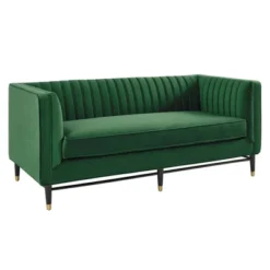 Devote Channel Tufted Performance Velvet Loveseat - Modway -Baxton Studio Shop GUEST 8eecffbe 5aab 499e 9a0f e839a97d9757