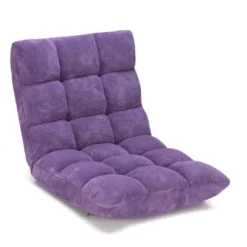 Costway Adjustable 14-Position Floor Chair Folding Gaming Sofa Chair Cushioned Purple 17 Costway Adjustable 14-Position Floor Chair Folding Gaming Sofa Chair Cushioned Purple -Baxton Studio Shop GUEST 8f14c961 2a4d 49e3 8346 65669b06714c