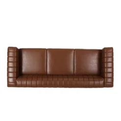 Drury Contemporary Channel Stitch 3 Seater Sofa With Nailhead Trim - Christopher Knight Home 14 Drury Contemporary Channel Stitch 3 Seater Sofa With Nailhead Trim - Christopher Knight Home -Baxton Studio Shop GUEST 8f2788d3 2f68 40ea 9989 94f5f10abaf5