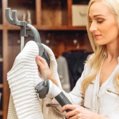 SteamFast 520 Canister Fabric Steamer: 1500W Garment & Clothes Steamer, Detachable 70oz Tank, 63 Min Steam Time