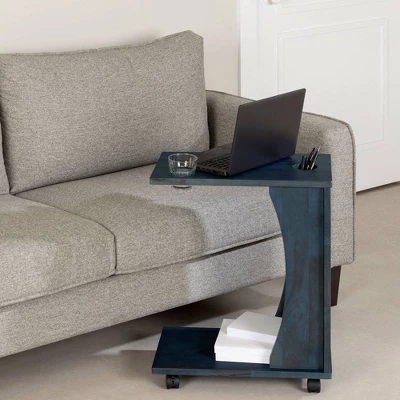 Kodali Mobile Side Table For Laptop - South Shore 1 Kodali Mobile Side Table For Laptop - South Shore