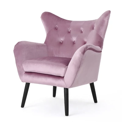 Alyssa New Velvet Armchair - Christopher Knight Home 9 Alyssa New Velvet Armchair - Christopher Knight Home - Image 9