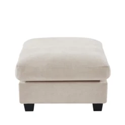 Modern Large L-Shape Sectional Sofa, Feather Filled Convertible Sofa Couch With Reversible Chaise-ModernLuxe -Baxton Studio Shop GUEST 8fc5faca 6ad6 484c b38b 8047140cf809