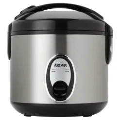 Aroma 8 Cup Rice Cooker - Stainless Steel ARC-904SB: Digital Rice Maker, Automatic Shut-Off, Reheat & Steam Functions 19 Aroma 8 Cup Rice Cooker - Stainless Steel ARC-904SB: Digital Rice Maker, Automatic Shut-Off, Reheat & Steam Functions -Baxton Studio Shop GUEST 90f6f058 3a86 42b1 b735 3e8ab5dadfa8