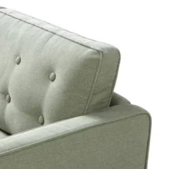 53" Lauren Loveseat Sofa Pearl Green - Zinus -Baxton Studio Shop GUEST 910c5ab3 7eea 4fb9 b4f5 e8989e627183